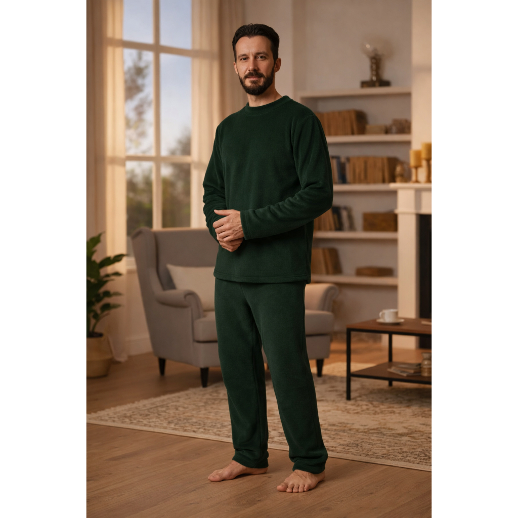 Pijama masculino ou feminino  de inverno microfibra pelúcia