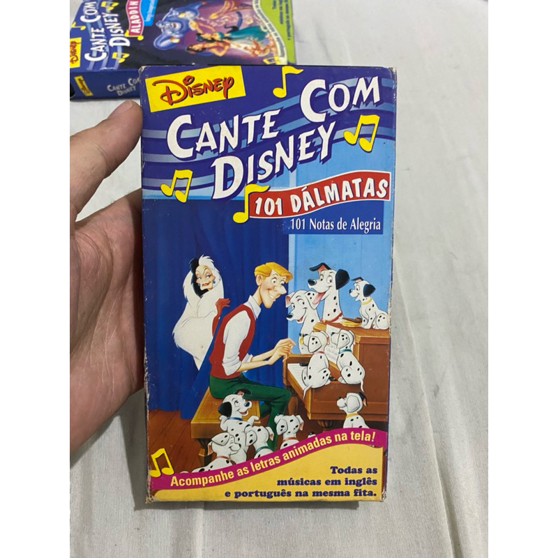 VHS Cante com Disney 101 Dalmatas