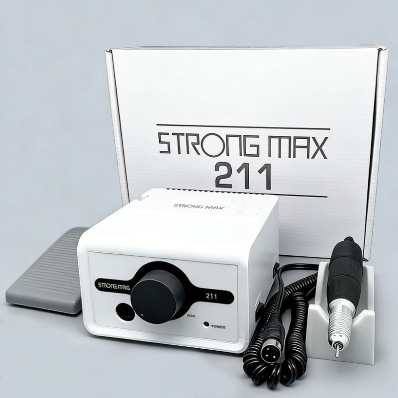 Motor Lixadeira de Unhas Strong 211/210 Profissional La Doce Manicure 35000RPM Bivolt 110v/220V em Oferta na Shopee