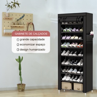 Sapateira Organizadora Desmontável Andares Para Pares De Sapatos Prateleira Para Quarto Premium em Oferta na Shopee