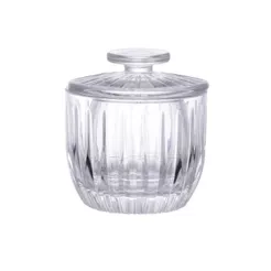 Manteigueira Porta Manteiga Francesa Melina De Vidro Transparente Mesa Posta Elegante Cozinha