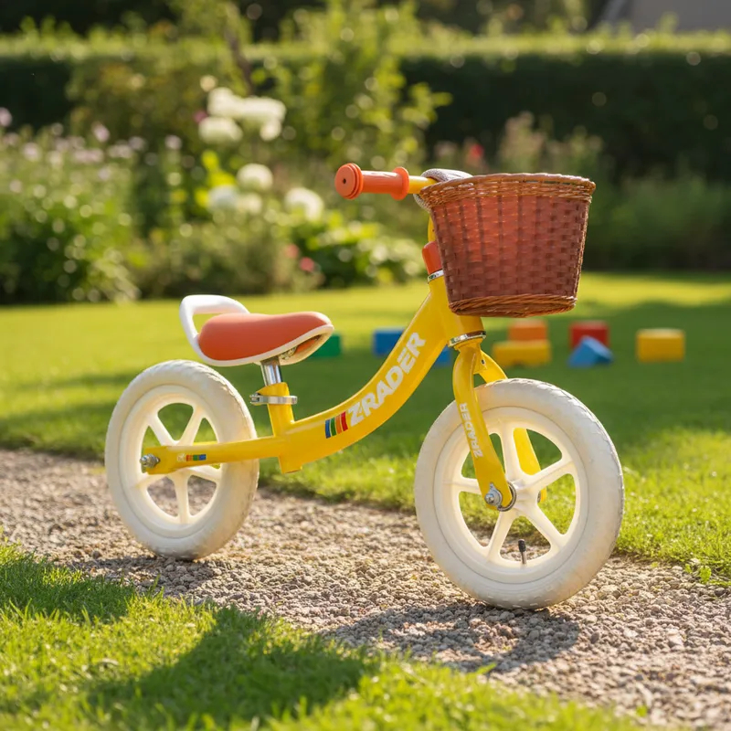 Bicicleta De Equilibrio Infantil Aro 12 Bike Balance Sem Pedal Com Cestinha