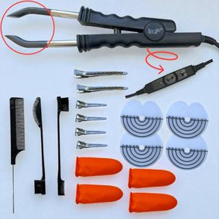 Pinça Elétrica Para Mega Hair Bilvot + Acessórios Profissional em Oferta na Shopee