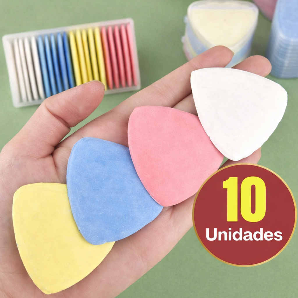 10 UNIDADES Giz Tecido Apagável Marcador Patchwork Roupas DIY Costura COM ESTOJO em Oferta na Shopee