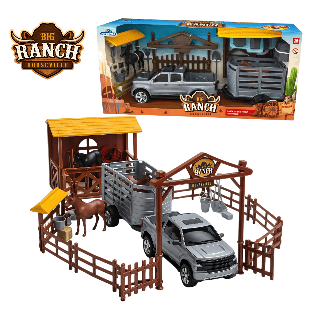 Fazendinha Brinquedos De Menino Brinquedo Fazenda Rancho Zenon Infantil Completa Acessórios