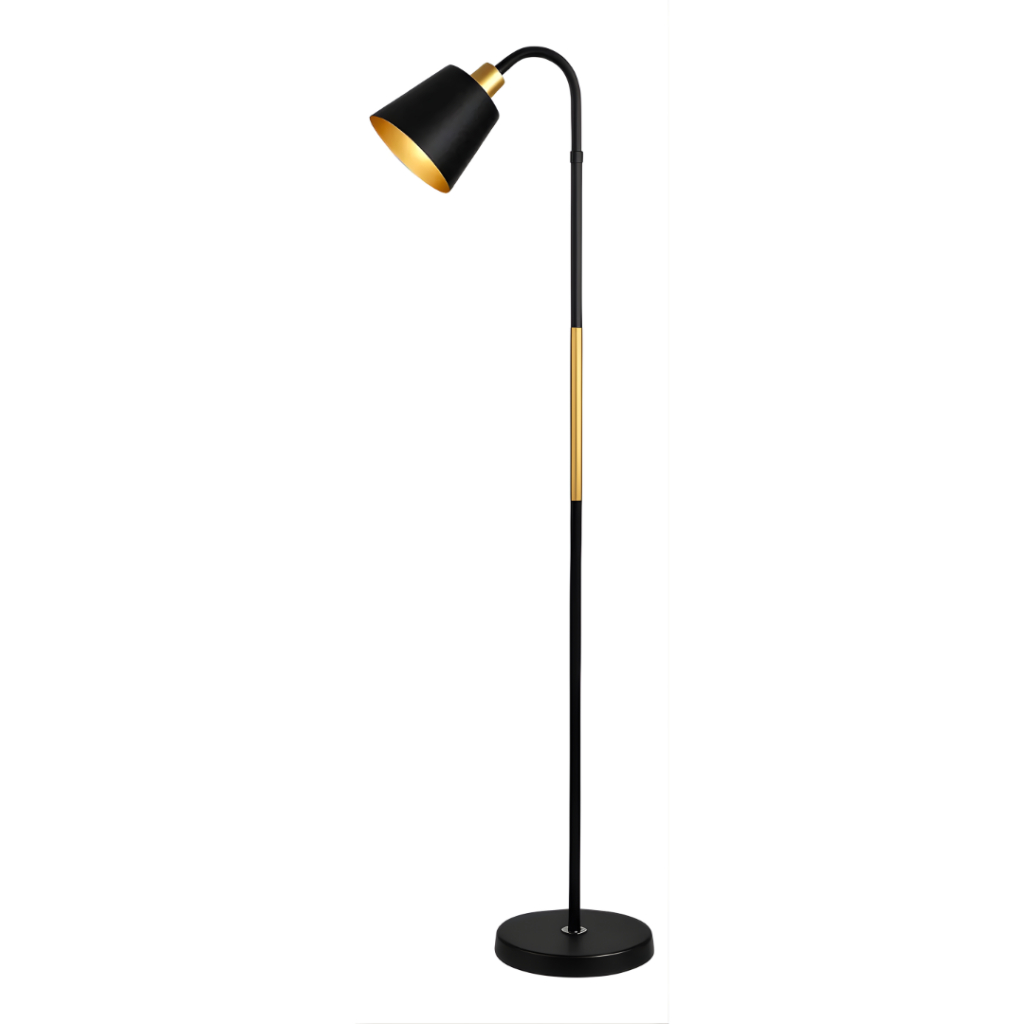 Luminária Abajur De Chão Pedestal De Piso Abajur Articulada Flexivel