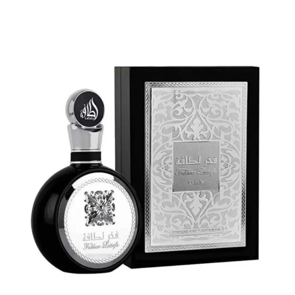 Perfume Árabe Lattafa Fakhar Black EDP 100ml Masculino – Perfeito para Quem Busca Elegância e Poder