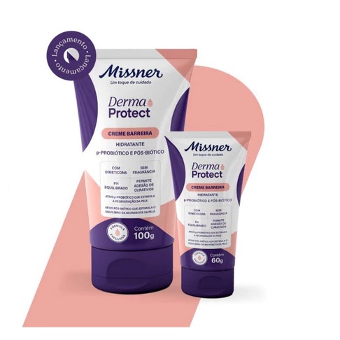 Derma Protect Creme Barreira Protetor de Pele Missner 60g