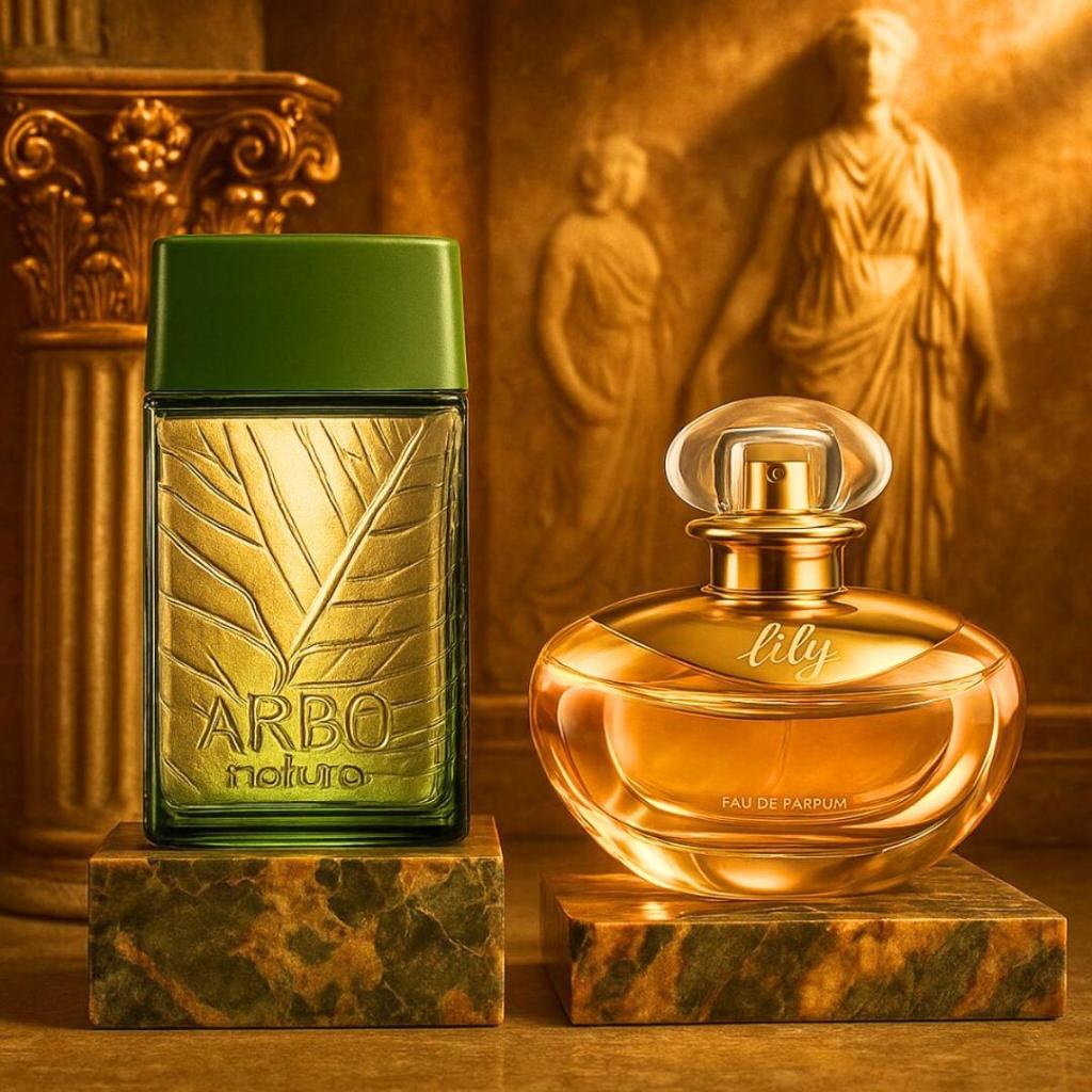 Kit Perfume Casal Arbo + Lily 100ml EDT Fresco e Floral