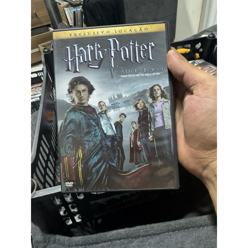 blu-ray Harry Potter e o cálice de fogo - original - dublado - fotos reais