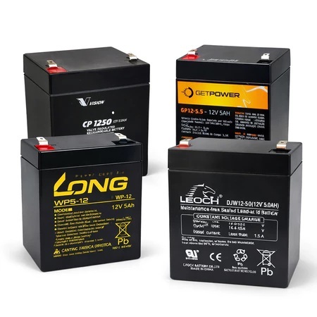 Bateria 12V 5Ah GEL - Nobreak, Alarmes, Solar, Cerca - UPS, Multimarcas
