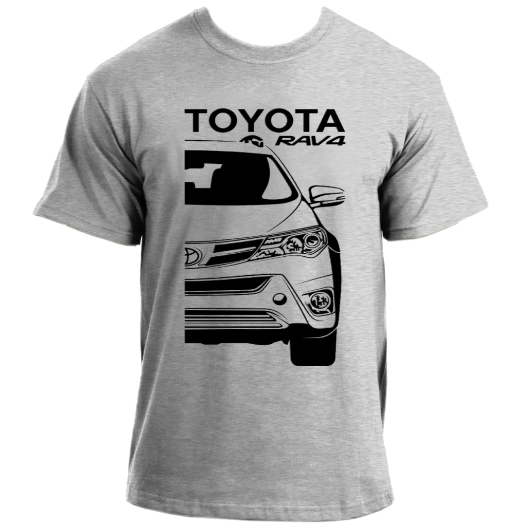 Camiseta infantil ou adulto até Plus size Toyota Rav4 camionete top