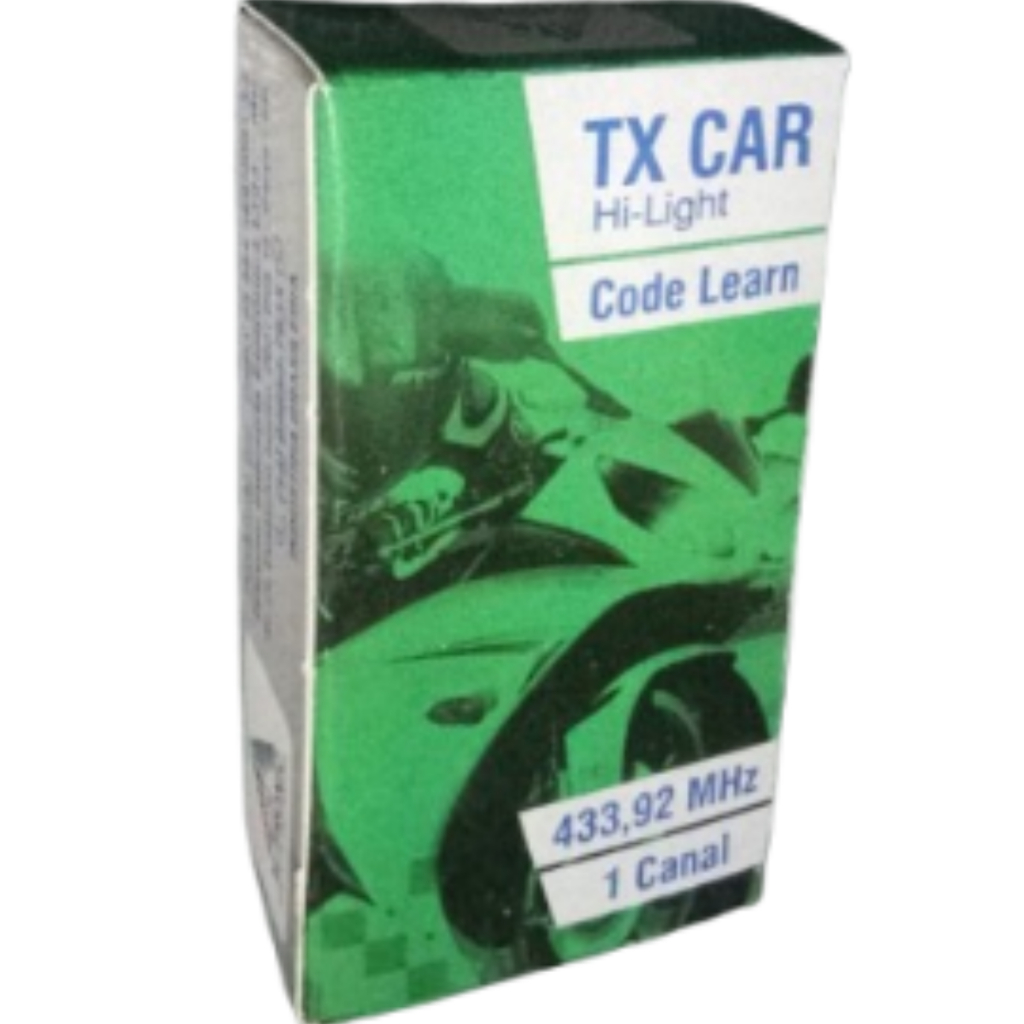 Controle Tx Car Blindado À Prova D Água Aciona Automatizador Cerca ou Alarme Com o Farol Alto do Veículo Freq 433,92 — imagem 2 de 2