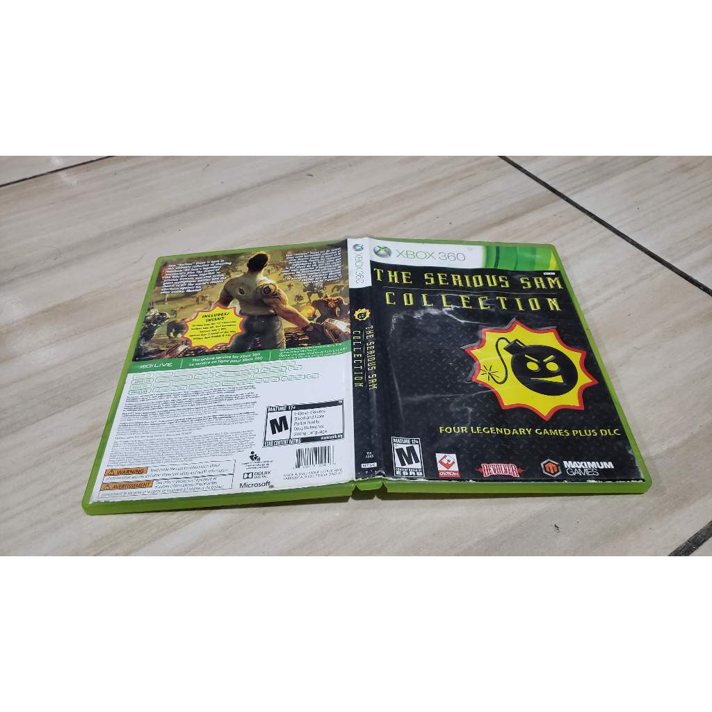 The Serious Sam Collection - Xbox 360- Sem O Jogo Só A Caixa