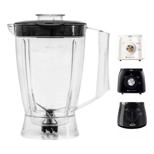 Copo Liquidificador  Walita Philips Multiprocessador ri 7625 ri 7629 Ri7630  RI7661 Ri7625 Powerchop