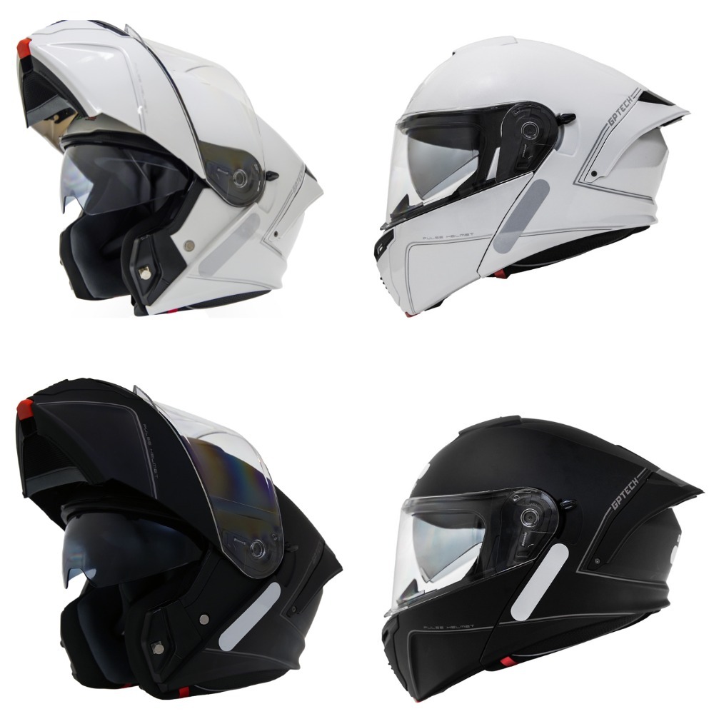 CAPACETE ARTICULADO VISEIRA FUMÊ INTERNA GP TECH A128 SV PULSE MONOCOLOR