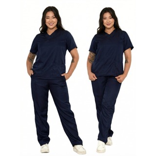 Pijama Cirugico Hospital Clinica Scrub Uniforme profissional Gabardine 10 em Oferta na Shopee