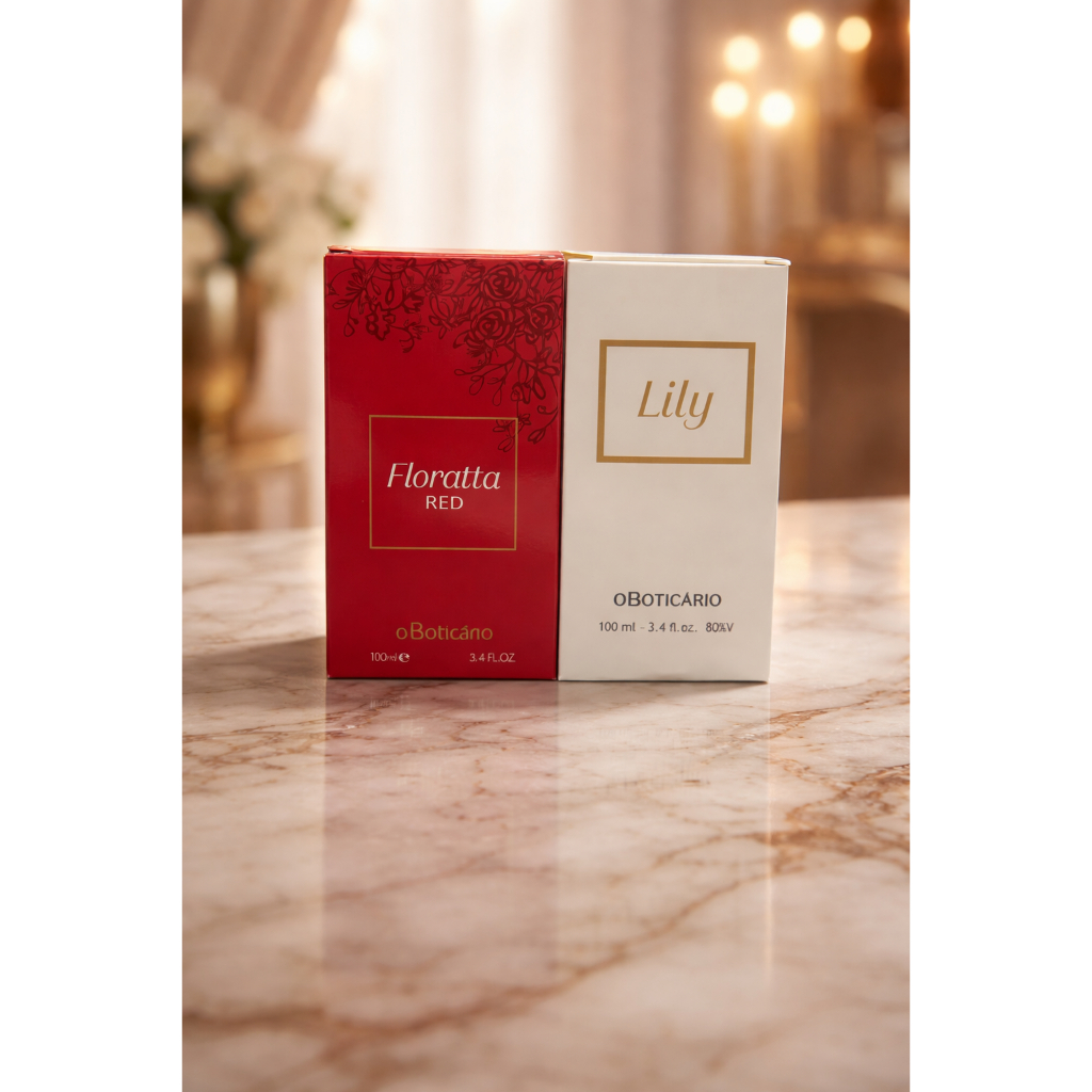 Kit 2 perfumes feminino 100ml cada