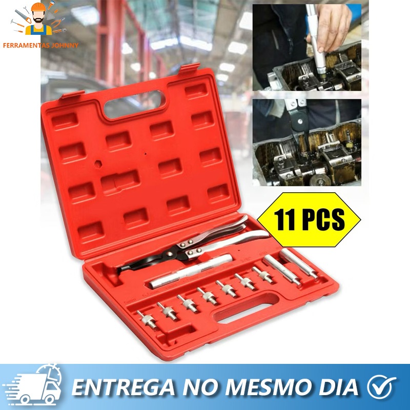 Kit Jogo De Alicate De Válvula, Retentor E Sede Automotivo