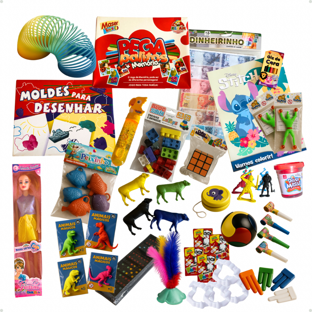 Kit Prenda Festa Junina Brinquedos Doação Brinde Criança