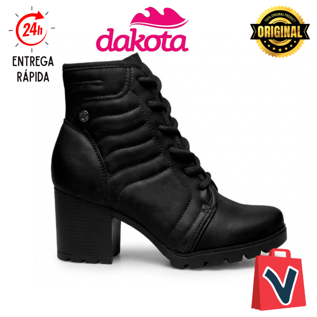 Bota Coturno Feminino Dakota  D2441