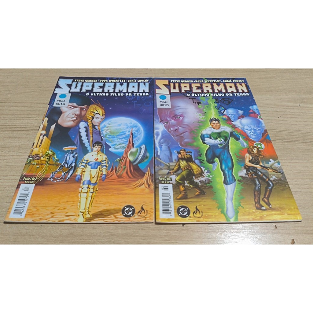 Superman : O Último Filho da Terra - Coleção Completa - Gibis DC Comics