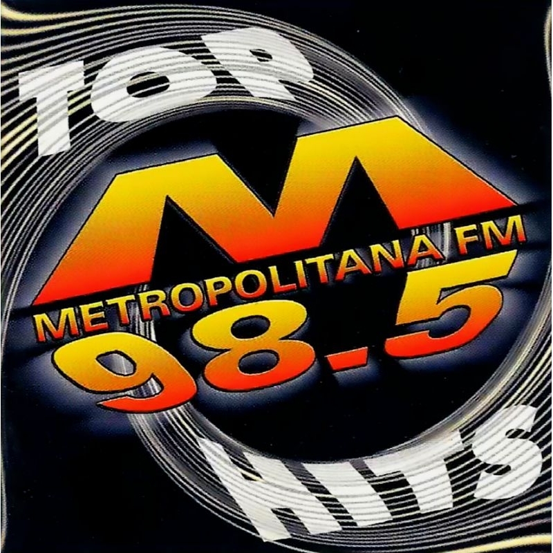 CD Top Hits Metropolitana 98,5 FM - Fieldzz Discos - Original Usado - Flash Dance House 1997