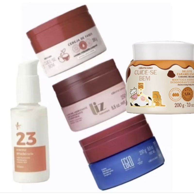 LIZ DELEITE DOLCE CHOC CREME ULTRA HID manteiga O BOTICARIO YES POTE