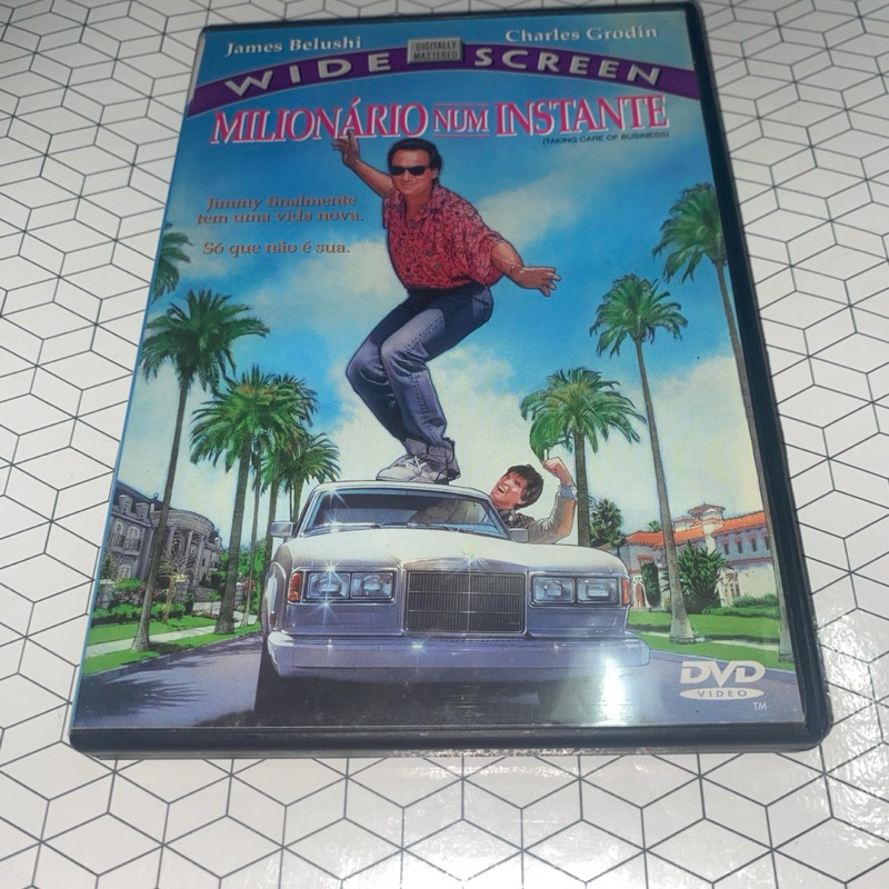 Dvd original raro Milionário num instante