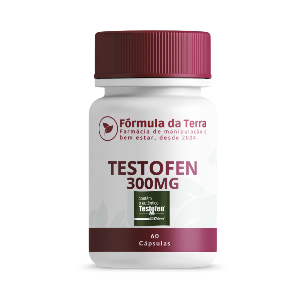 Testofen® 300mg, Original Galena 60 Cápsulas