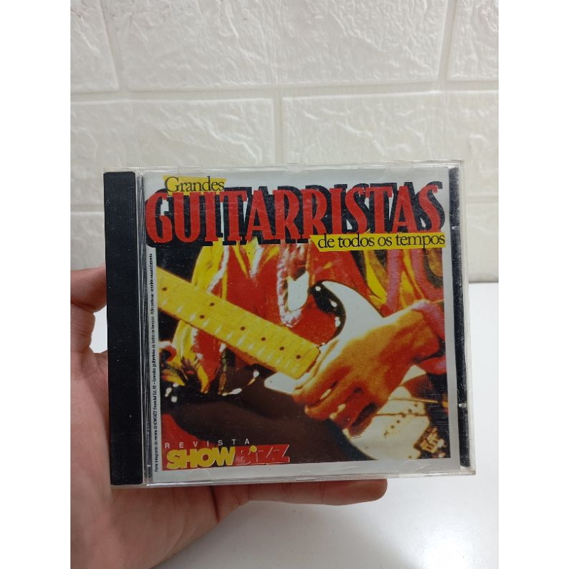 CD GRANDES GUITARRAS - DE TODOS OS TEMPOS - REVISTA - SHOW BIZZ - CD usado - REF:CD480