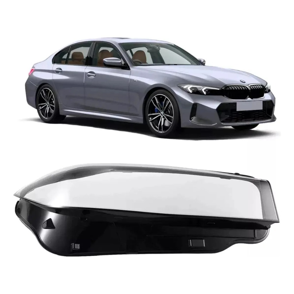 Lente Farol Dianteiro BMW 320i 330e 2022 2023 2024 Direito Passageiro 0490482407