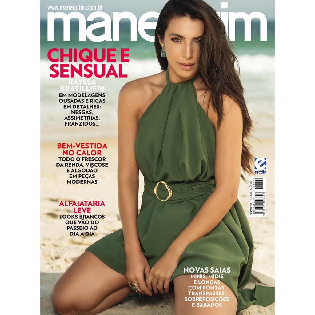 Revista Manequim Edição 789 - Chique e Sensual, Bem-Vestida no Calor, Alfaiataria Leve
