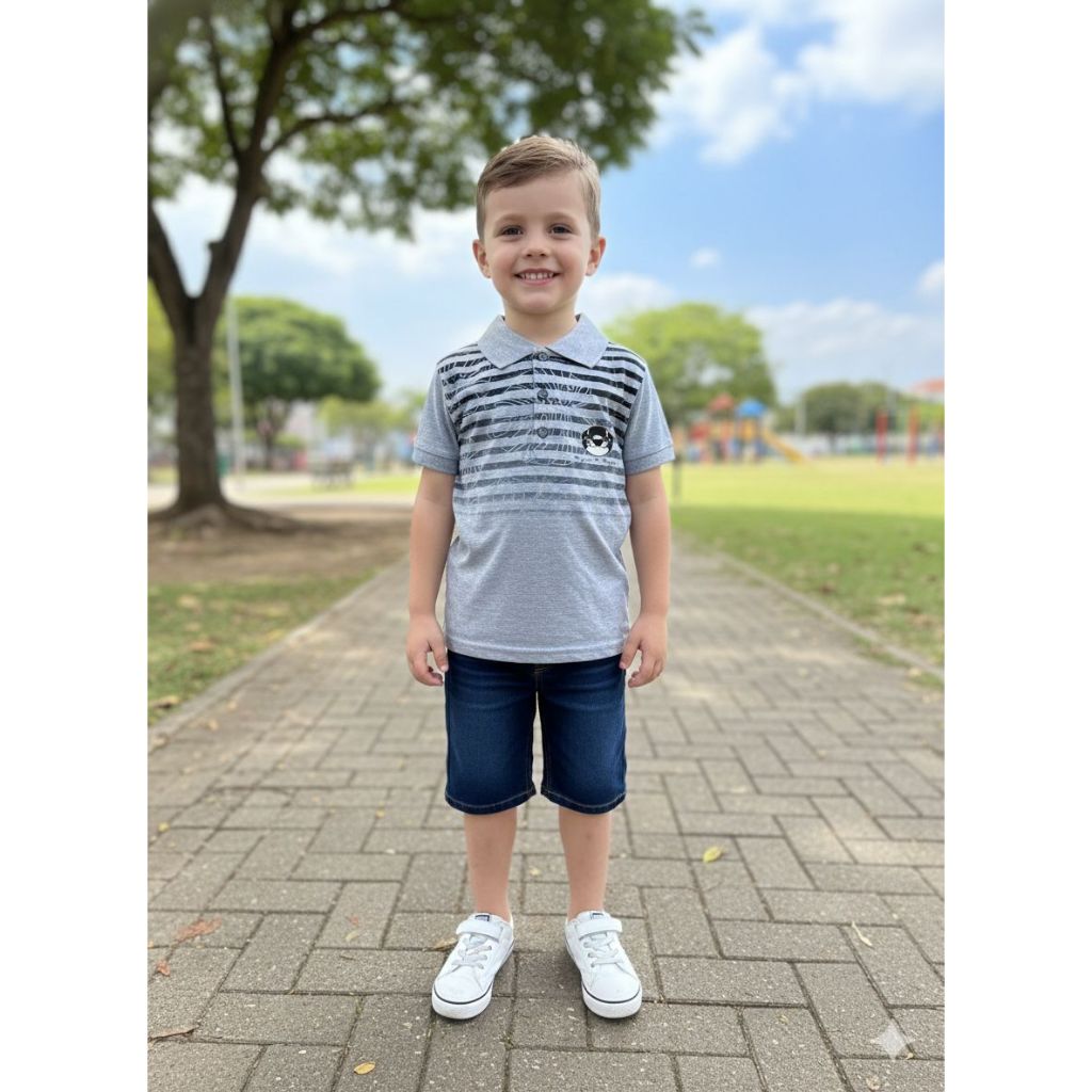 CAMISA  TIGOR GOLA POLO ORIGINAL TAM 2 ANOS!