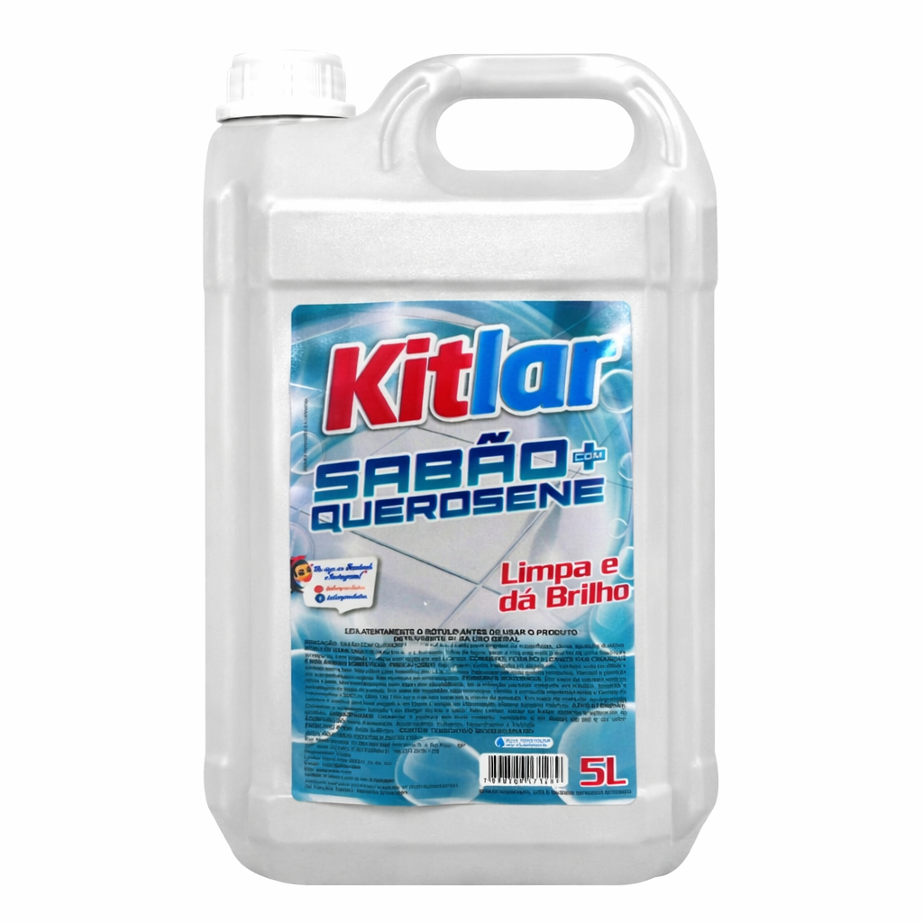 SABÃO DE QUEROSENE PARA PISOS E AZULEIJOS 5 LITROS KITLAR