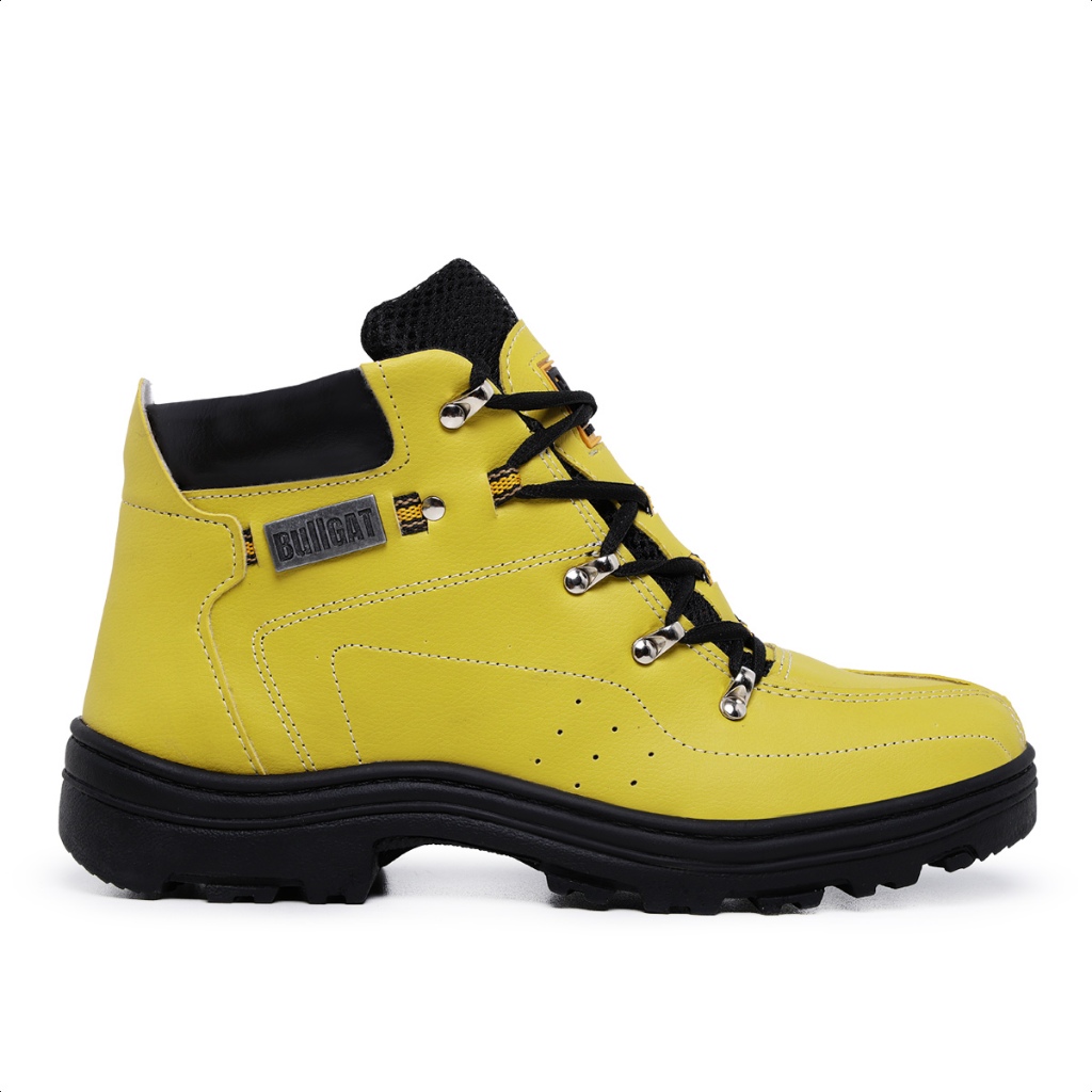 Coturno Masculino Bota Tênis Bullgat Cano Médio Motoqueiro Da Moda