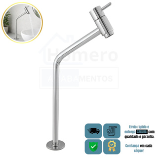 Torneira Luxo abs Bancada Link Banheiro Cuba Lavabo Lavatório Cromado em Oferta na Shopee