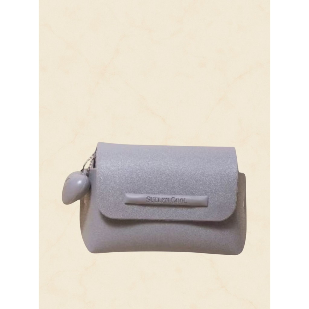 Bolsinha Feminina Pequena Suellen com Coração – Clutch, Necessaire Porta Maquiagem