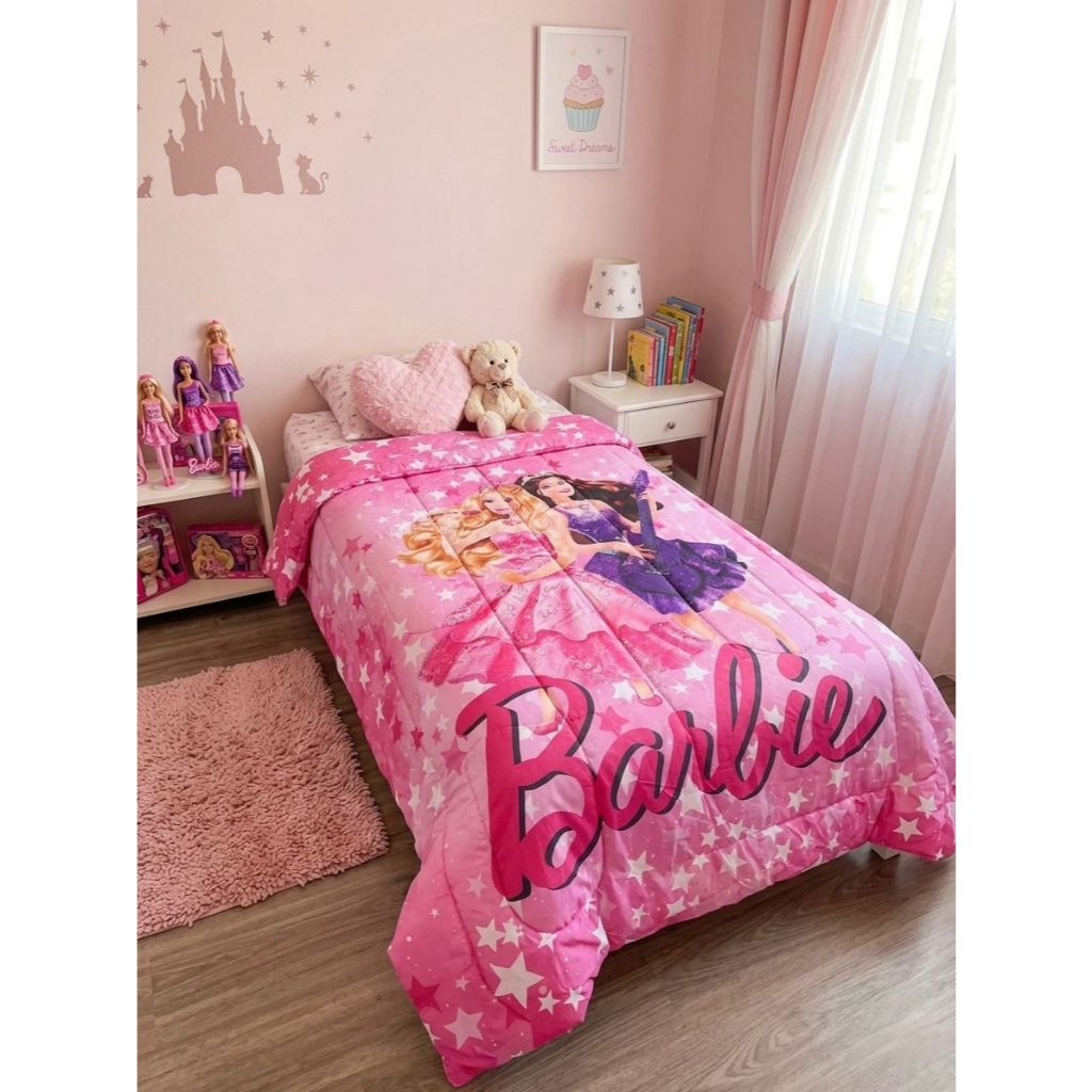 Edredom Infantil Cama Solteiro Estampas Sortidas Personagem