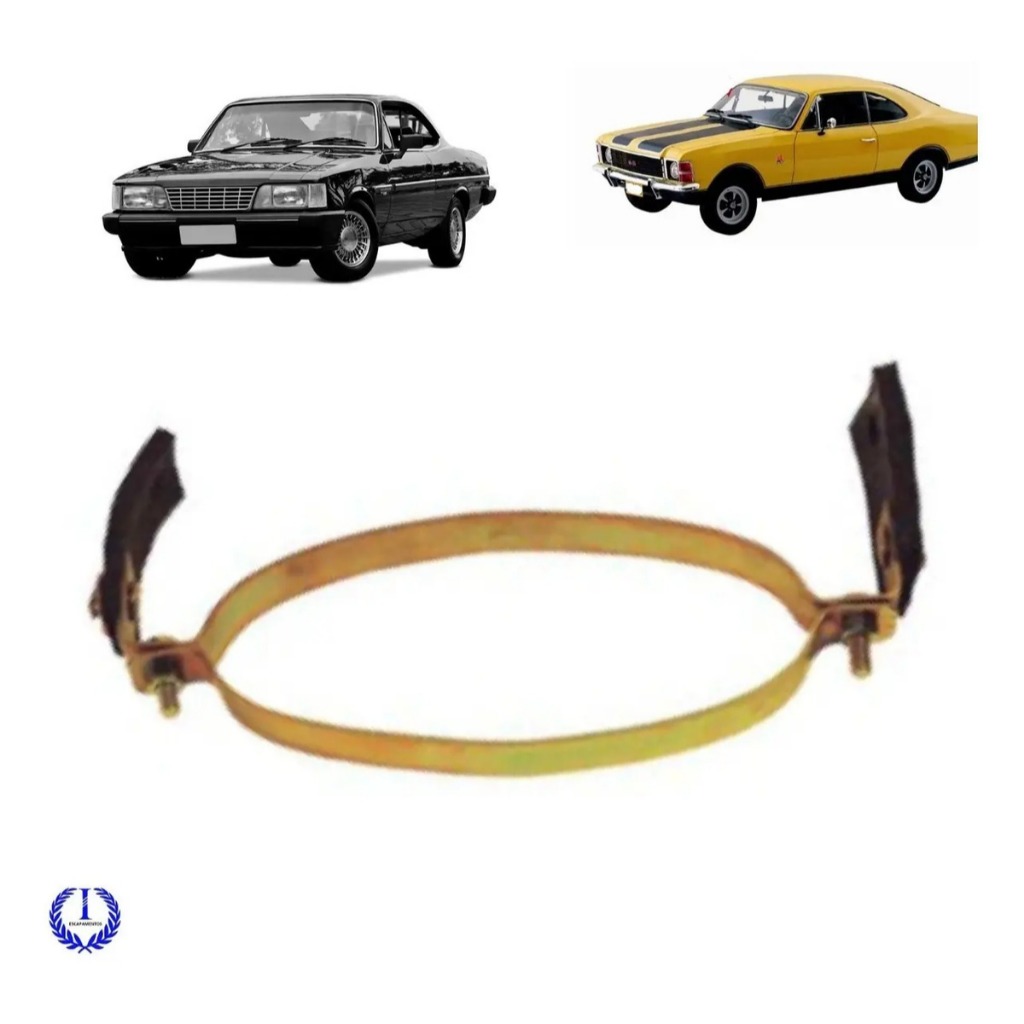 Cinta / Suporte Coxim Escapamento Opala / Caravan 6cc - 74..
