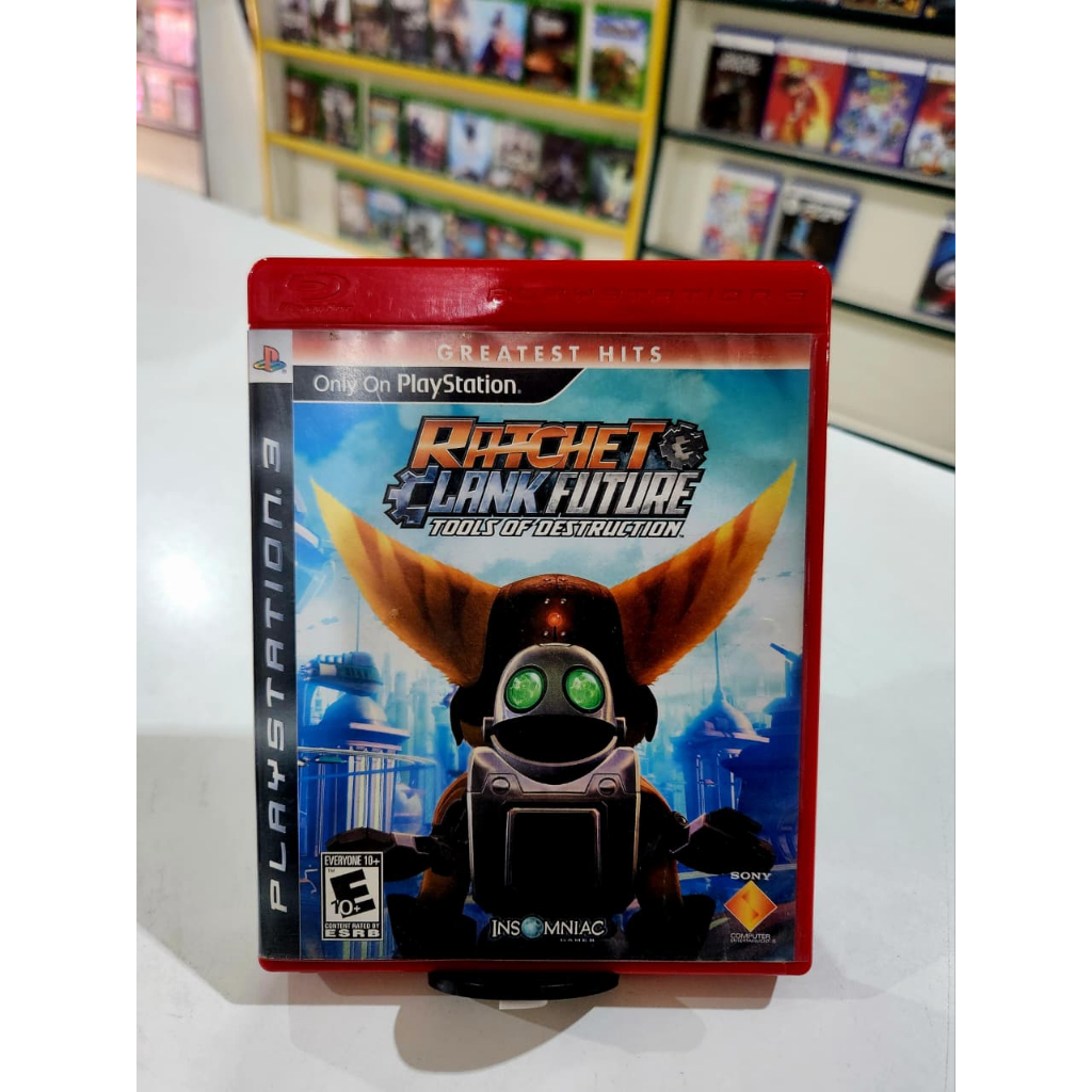 JOGO RATCHET & CLANK FUTURE: TOOLS OF DESRUCTION PS3 (SEMINOVO)