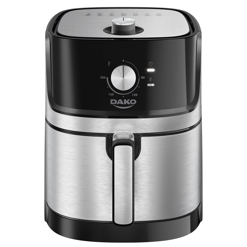 Fritadeira AirFryer Dako 5 Litros Analógica 127V - 1700W de Potência - Cozimento Silencioso