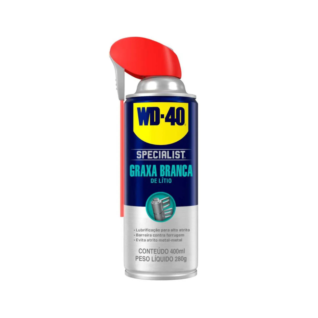 Graxa Branca Aerosol WD-40 Specialist 400ml Lubrificação Pesada