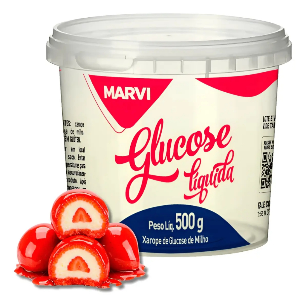Glucose Líquida em Pasta 500g Marvi Confeitaria | Doces Artesanais