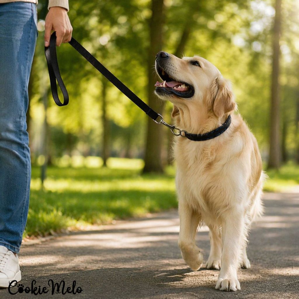Guia Reforçada Para Coleira 1 Metro Para Cachorro Porte Pequeno Médio e Grande Adestramento Passeios