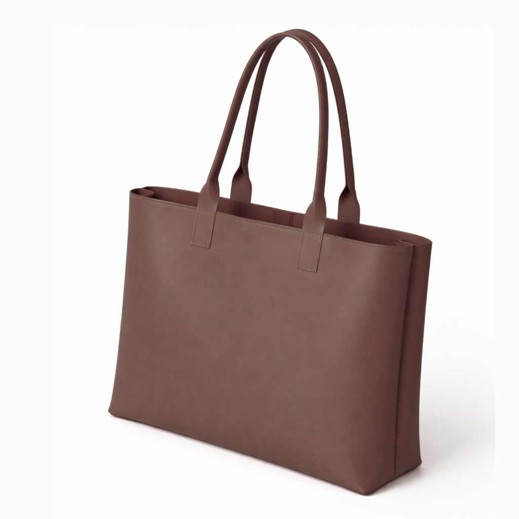 Bolsa Feminina de Ombro Tipo Sacola em Couro Montana Marrom