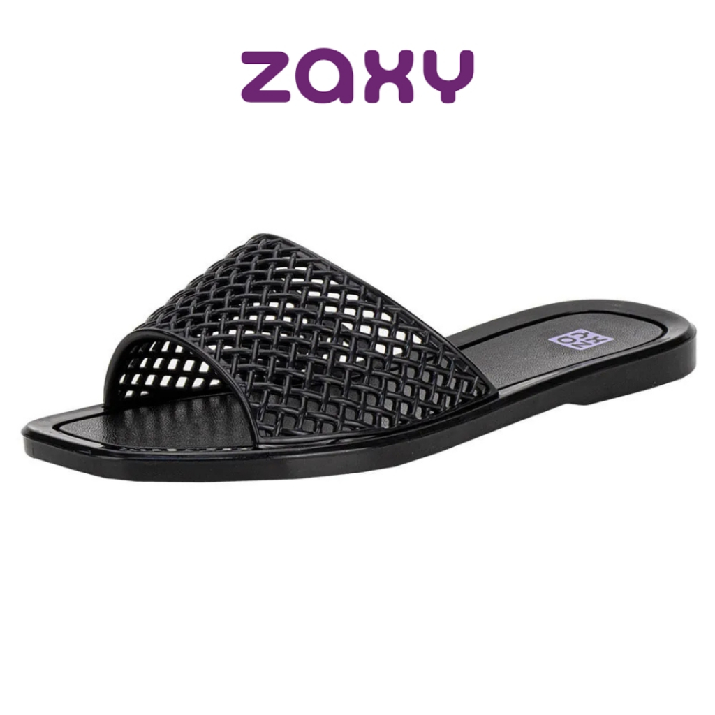 Chinelo Feminino Zaxy Mesh Sandália Rasteirinha Moda Verão 19125