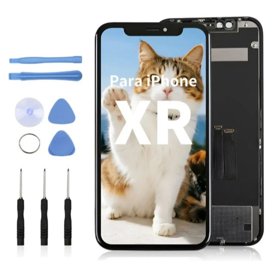Tela Frontal Touch Display Compatível iPhone XR A1984 A2105 A2107