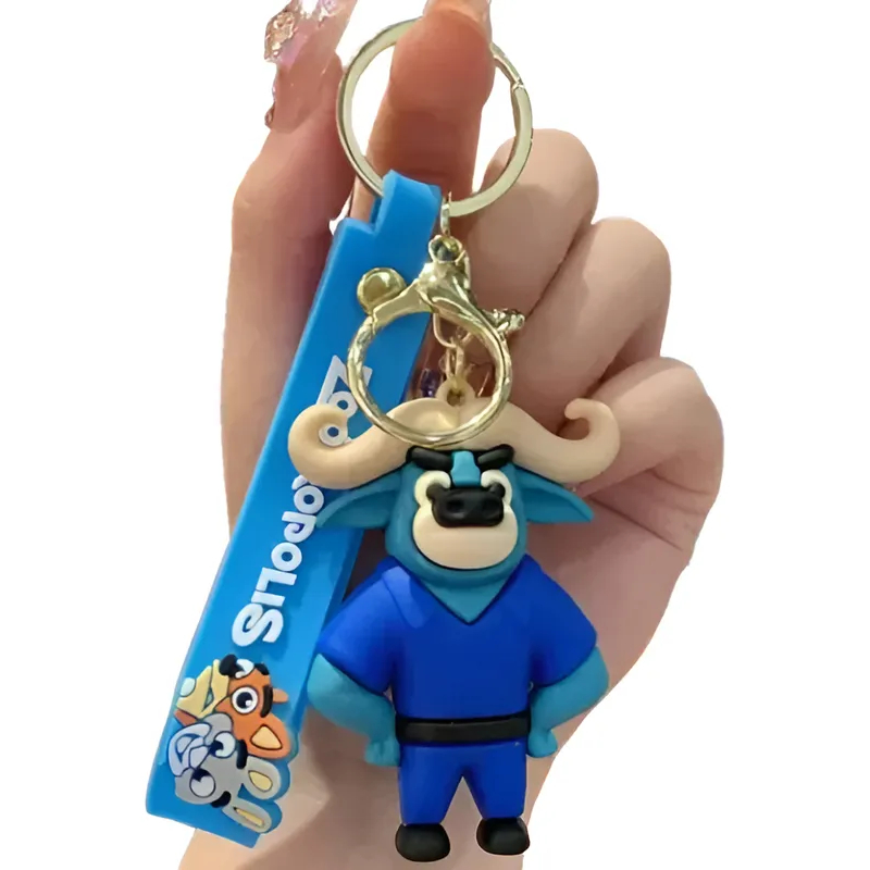 Chaveiro 3d Chefe Bogo Zootopia Personagem Coleção Acessório Chave Carro Bolsa Disney Anime Desenho