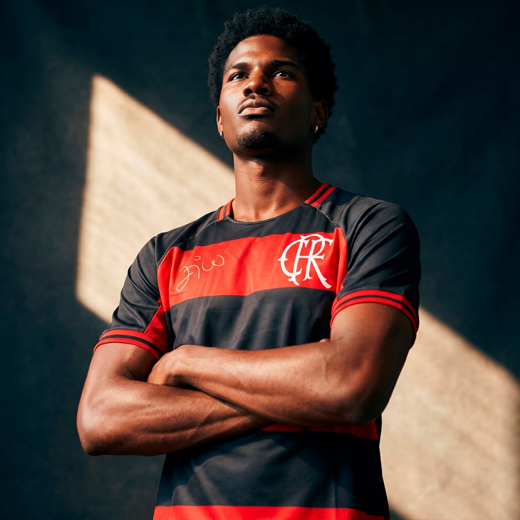Camisa Flamengo Retrô Zico CRF Street Masculina Oficial
